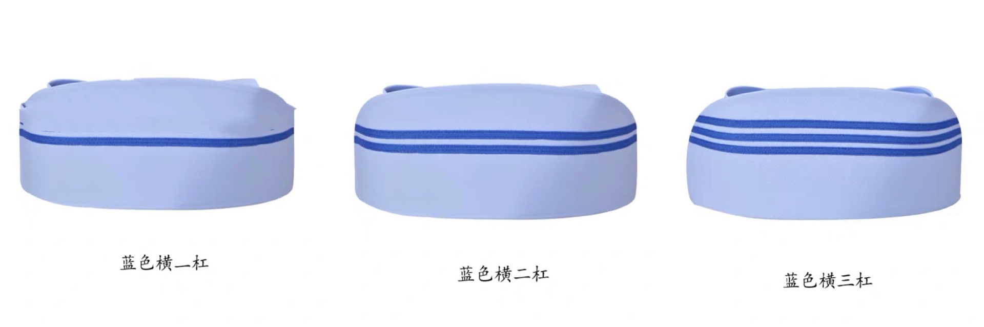 厂家批发护士帽女燕帽横杠斜杠加厚款护士帽头花定制