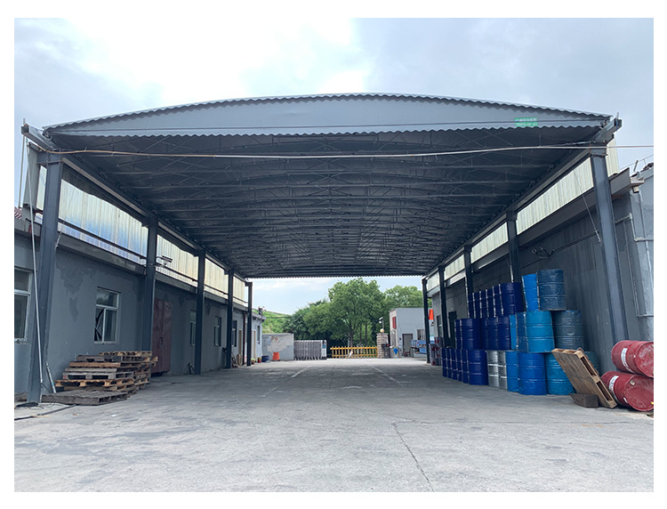 专业设计安装电动推拉篷 厂房过道悬空型电动推拉蓬 单轨道仓库棚