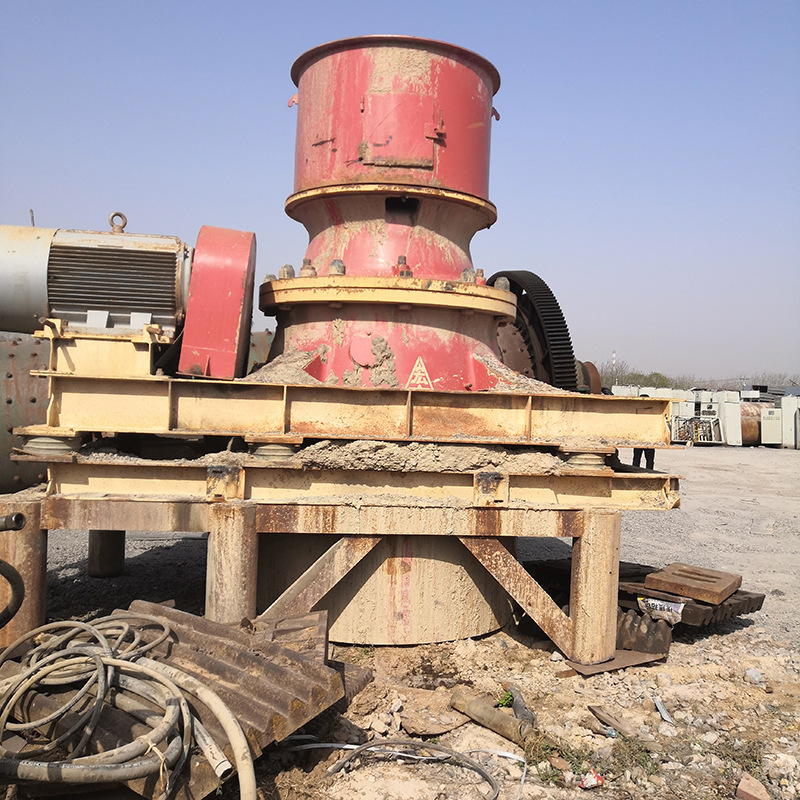 转让二手200型圆锥破17年项目流产圆锥破二手大宏立圆锥破