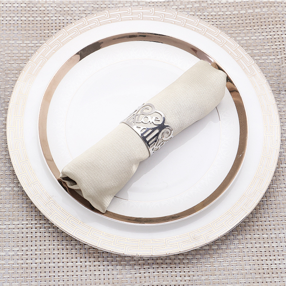 餐巾扣皇冠款式 餐巾环 布巾圈酒店摆台婚庆用品厂家直销批发定制