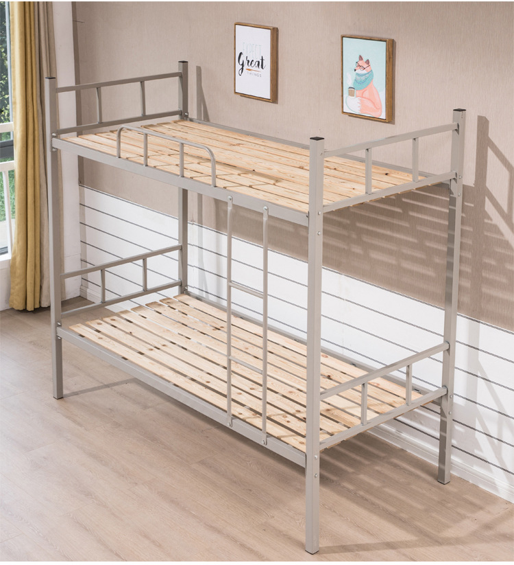 铁架上下铺床学校宿舍上下床双层铁艺高低架子床铁床员工床子母床