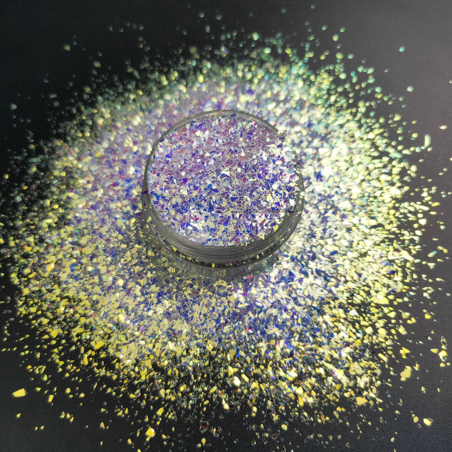 圣诞工艺亮片 小红书流行美甲金葱粉 超闪金光nib不规则glitter