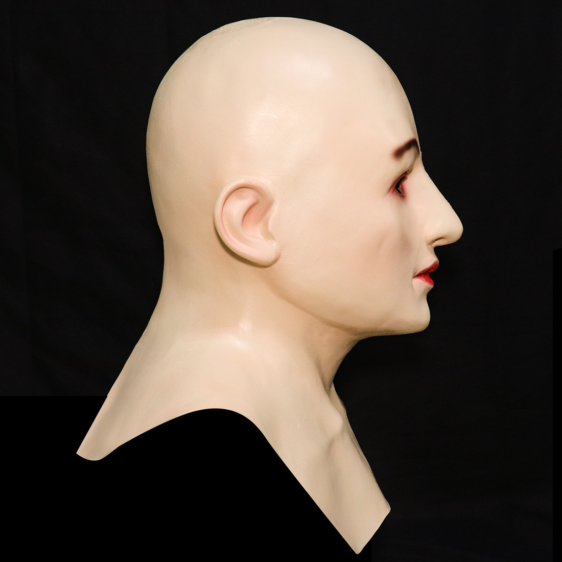 定做各类面具产品万圣节乳胶帅哥美女青年男女人小孩老人头套面具