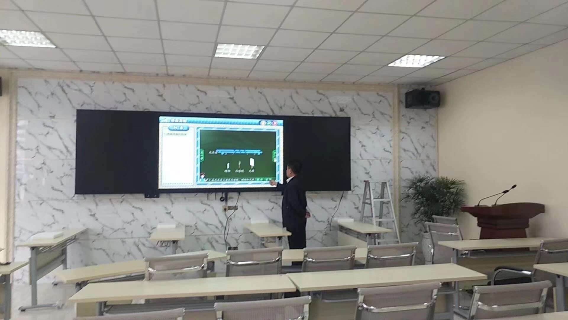 智慧黑板多媒体教学一体机纳米黑板电子白板一体机厂家直供批发