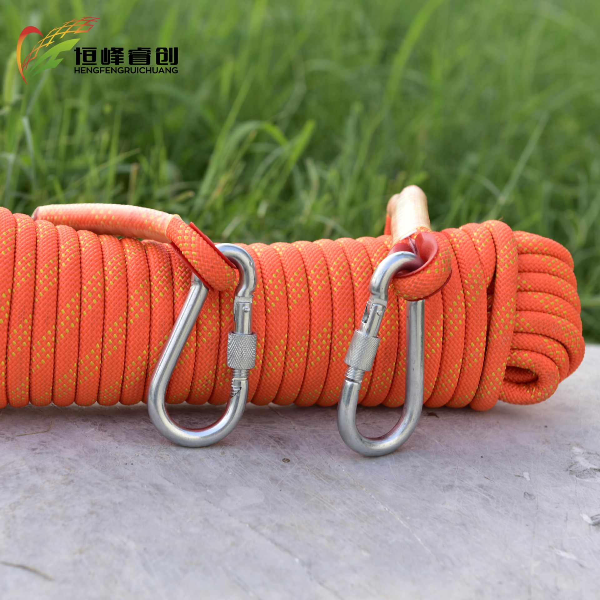 安全绳尼龙绳户外登山绳攀岩绳攀登绳索救生绳速降绳