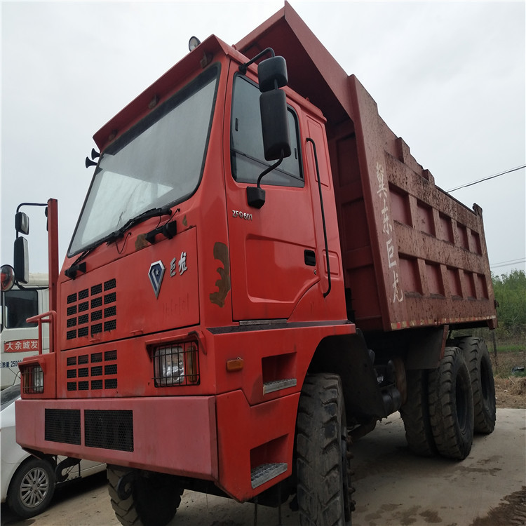 宽体矿山自卸车 陕汽矿山霸王翻斗车 二手宽体自卸 70矿60矿山车