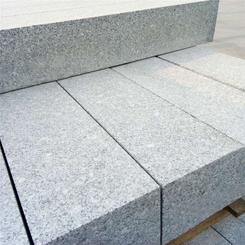 五莲花路沿石 五莲花岗岩石路边石路侧石路平石 山东路沿石厂家