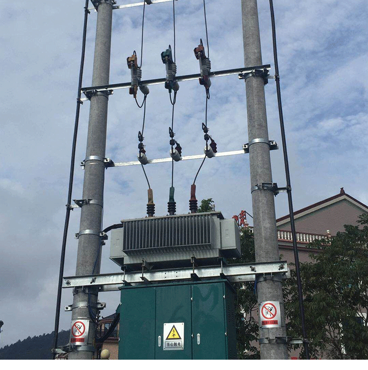 杆顶瓷瓶架杆顶帽热镀锌中导线抱箍电力铁附件电力金具变压器台架