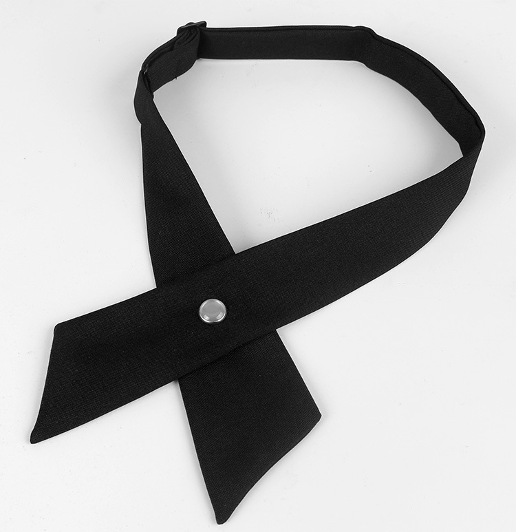 十字交叉领结领带 男女通用 新郎结婚宴会主持制服领结 韩版英伦