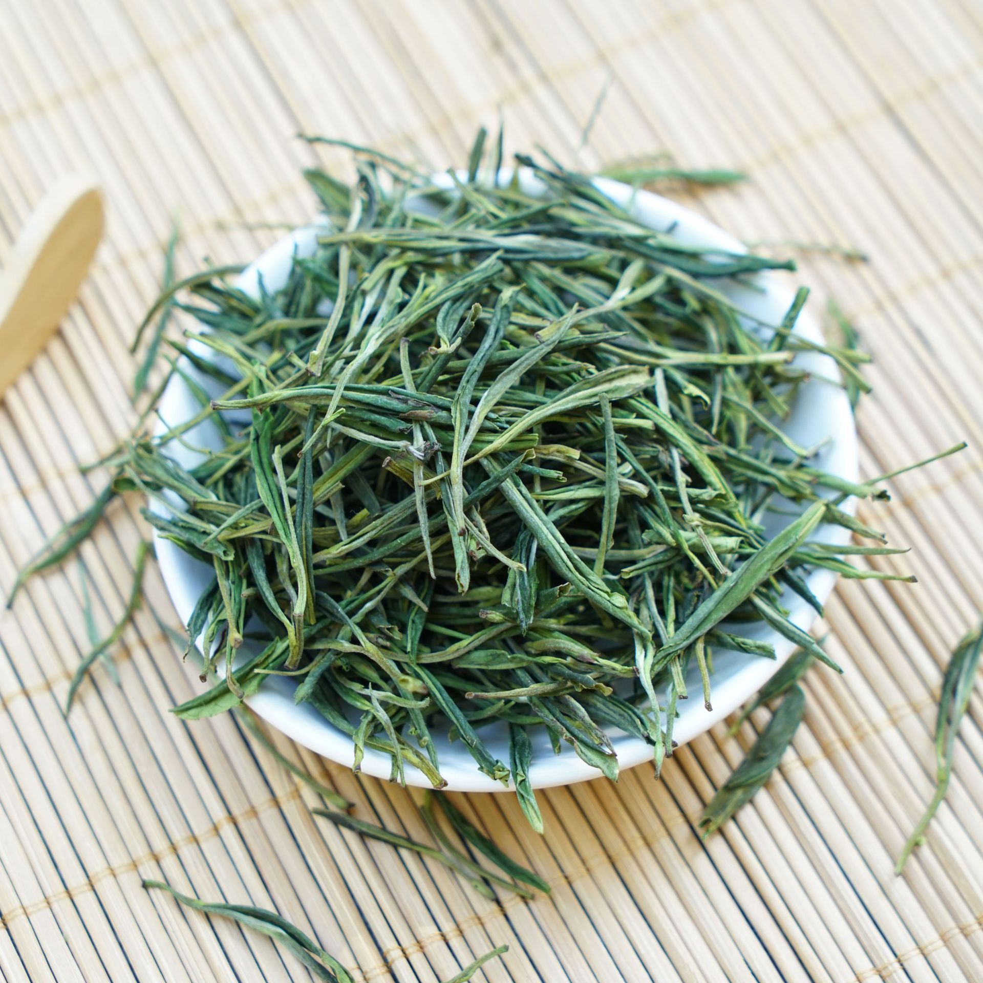 浙江龙井茶浓豆香 新绿茶松阳龙井香茶 炒青绿茶精加工 茶叶批发