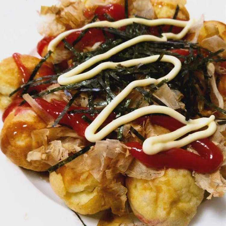 干海苔丝100g章鱼小丸子日式拉面乌冬面料理店散装碎海苔紫菜条