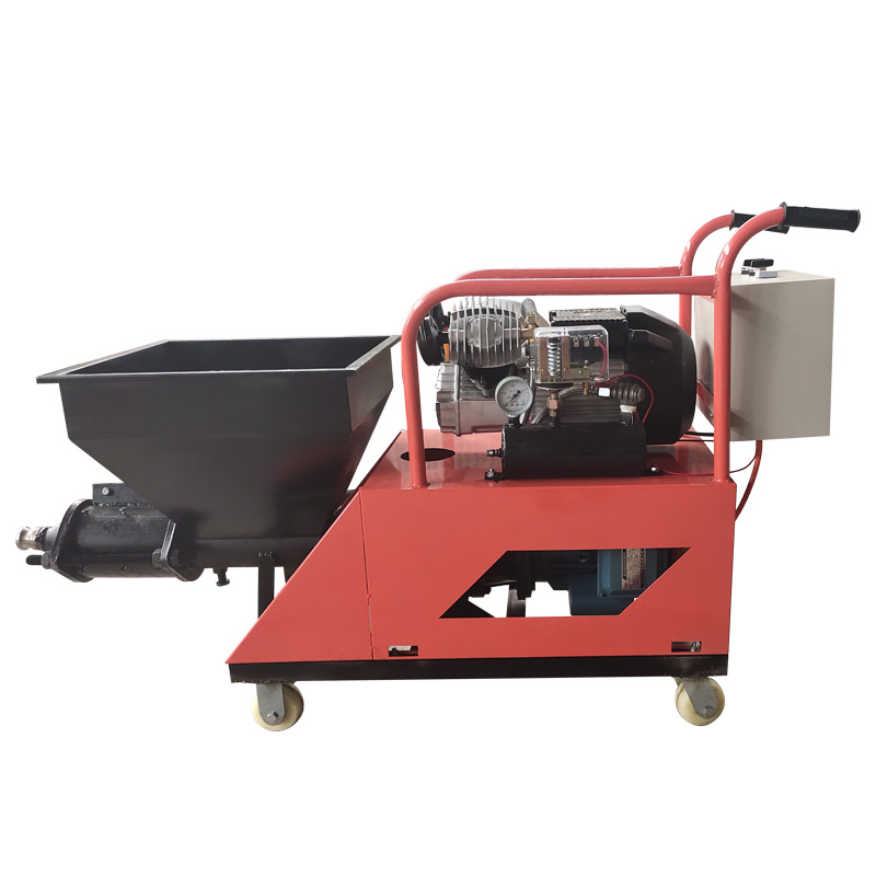 砂浆喷涂机 小型水泥石膏真石漆腻子粉墙机 快速柱塞式水泥喷浆机