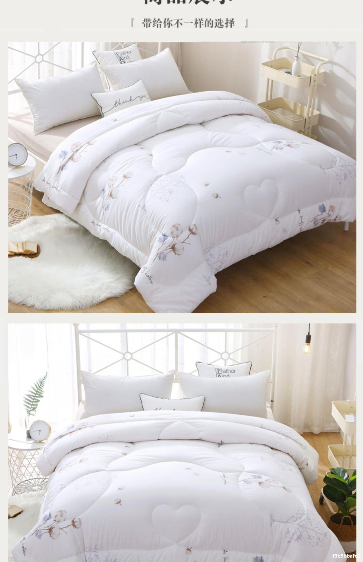 纯棉花被子棉被定做秋冬季加厚被褥单双人学生宿舍垫被褥棉絮被芯