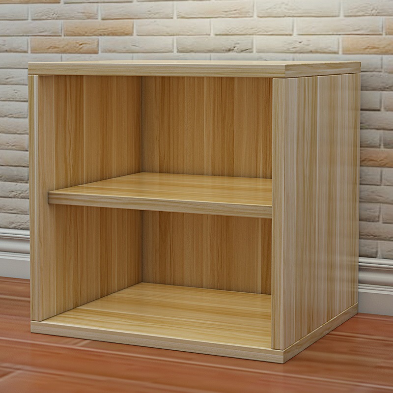 办公室木质小方柜置物柜单个书柜飘窗柜大容量展示柜收纳柜