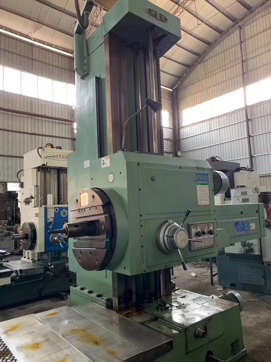 (202007售出)处理二手机床卧式铣镗床tpx6113/2中捷钻镗床厂