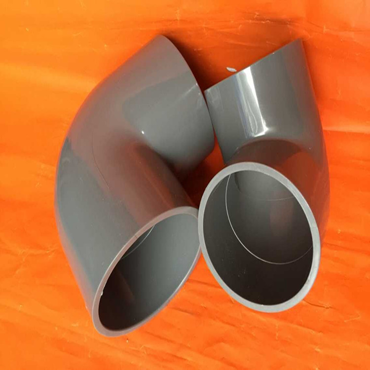 upvc弯头90度 pvc弯头 灰色弯头upvc给水管弯头20 90 110 140 160