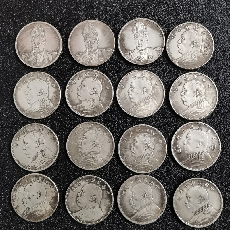 袁大头银元仿古大洋民国三年八年九年十年银元包真包老古钱币收藏