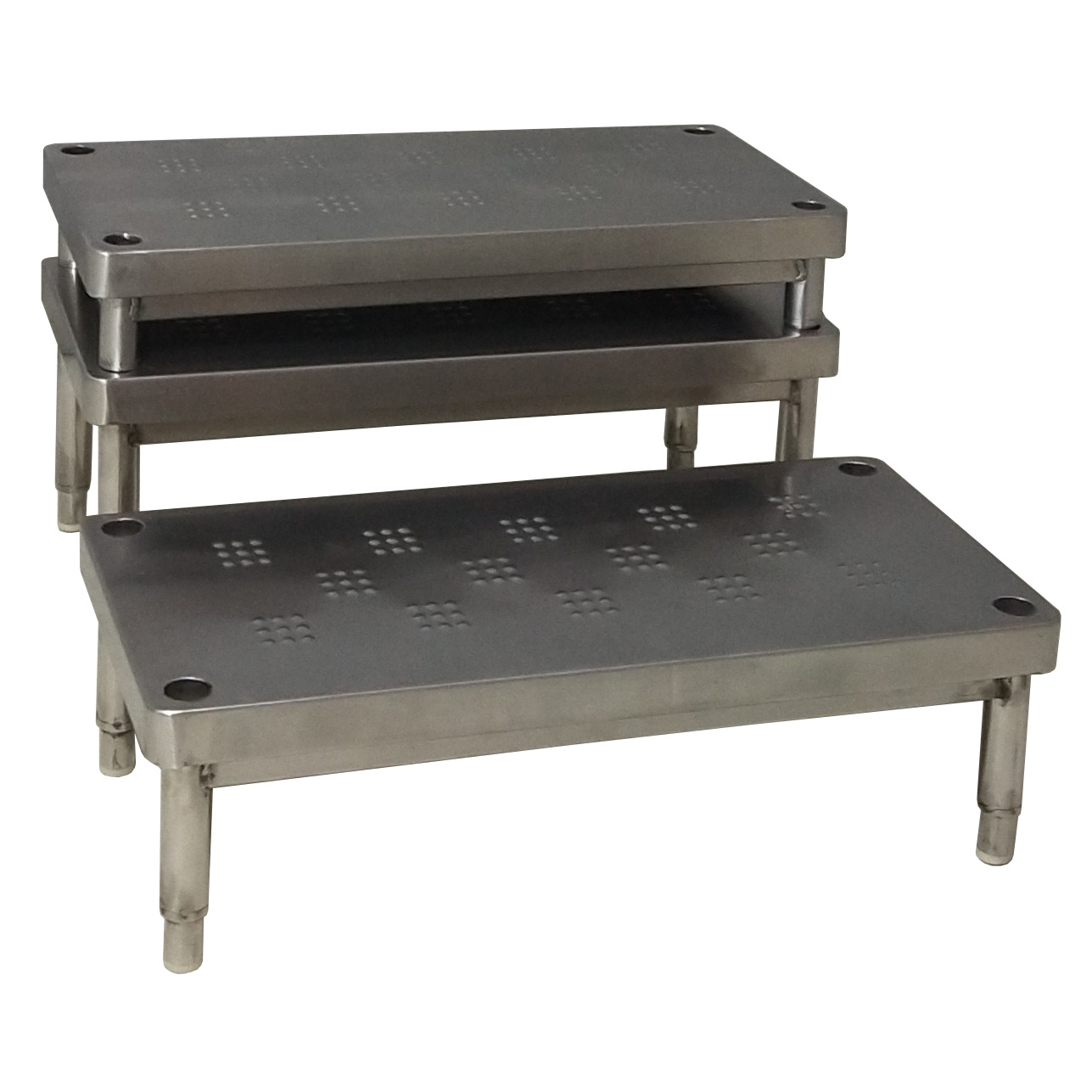 医用脚凳不锈钢脚凳垫脚凳医用脚踏凳可叠加防滑