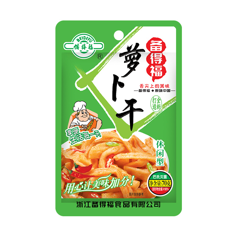 咸菜小包装各种口味备得福余姚榨菜微辣组合袋下饭小海带丝萝卜干