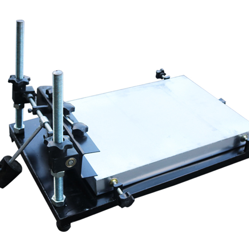 大号手工丝印台smt锡膏手动手印台丝网印刷机大中小平板丝印机