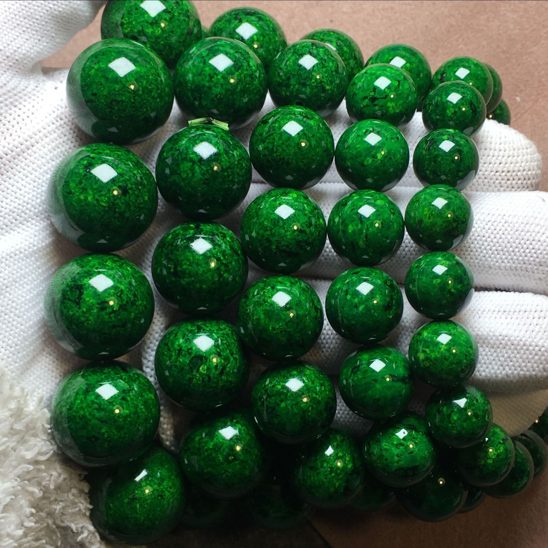 高仿虬角手串圆珠骨角牙文玩