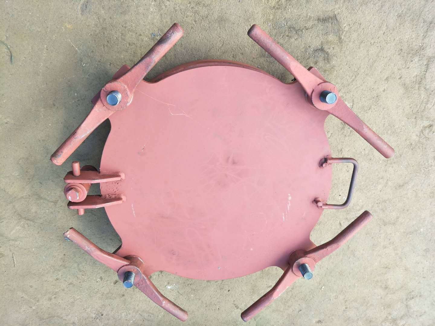 散装水泥罐车配件 羊四角罐盖