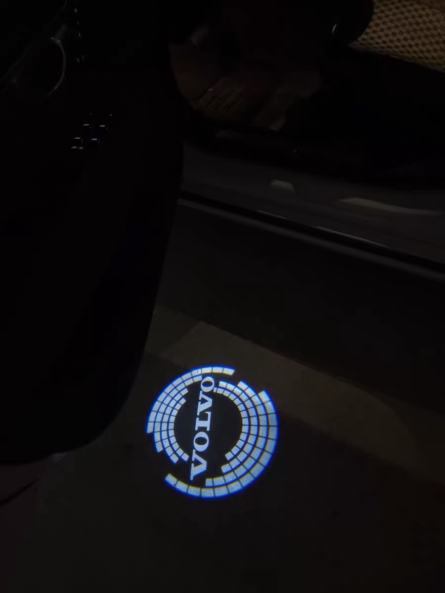 适用于沃尔沃极星volvo不褪色迎宾灯xc90 s60 s90 xc60车门灯投影