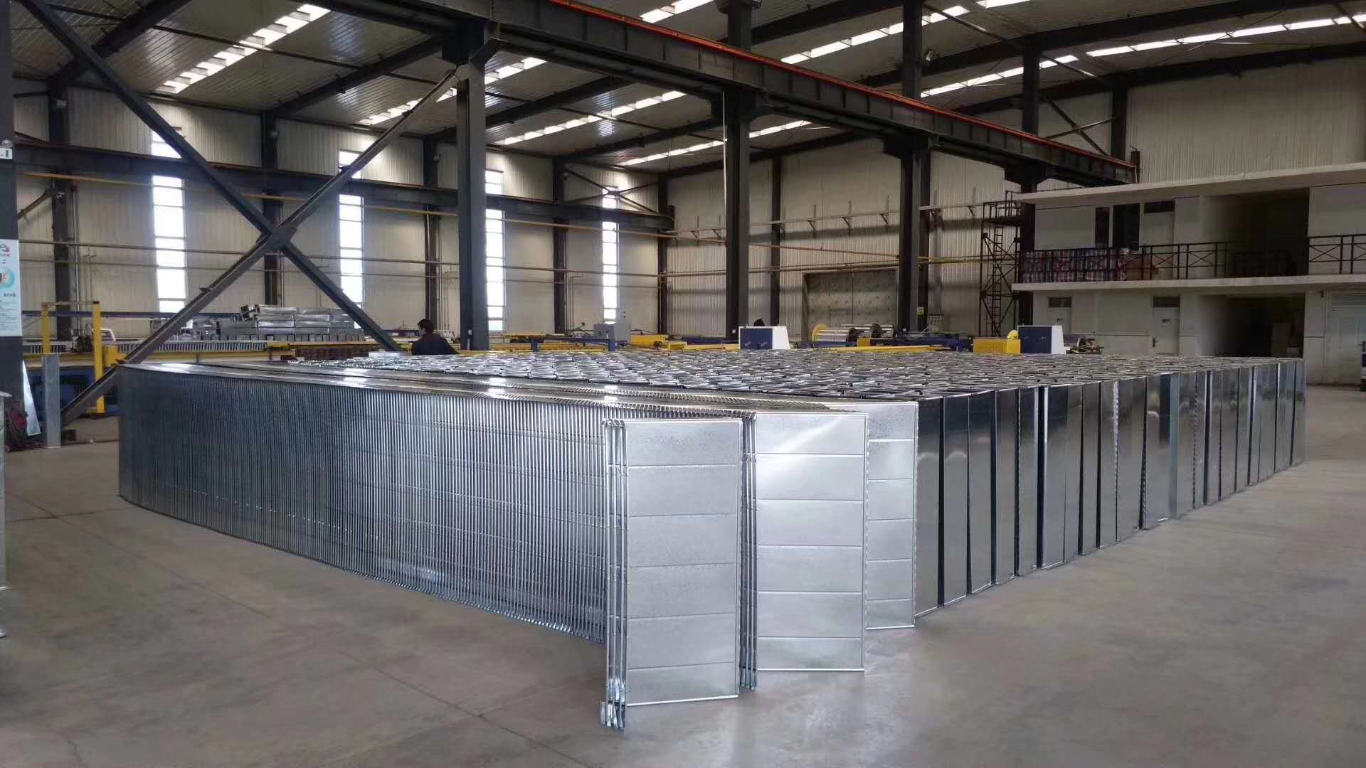 厂家批发镀锌共板法兰风管定制加工方形消防空调除尘排烟通风管道