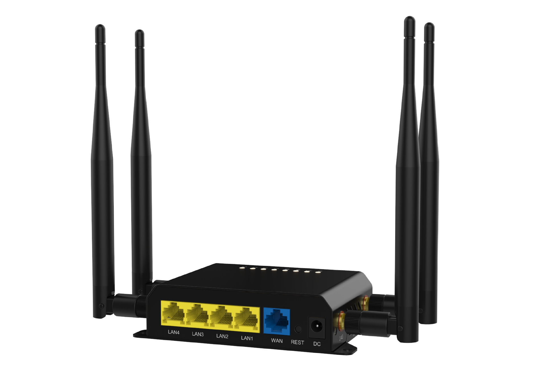 工业级车载4g路由器sim卡全网通4g高速wifi路由器4g车载路由器