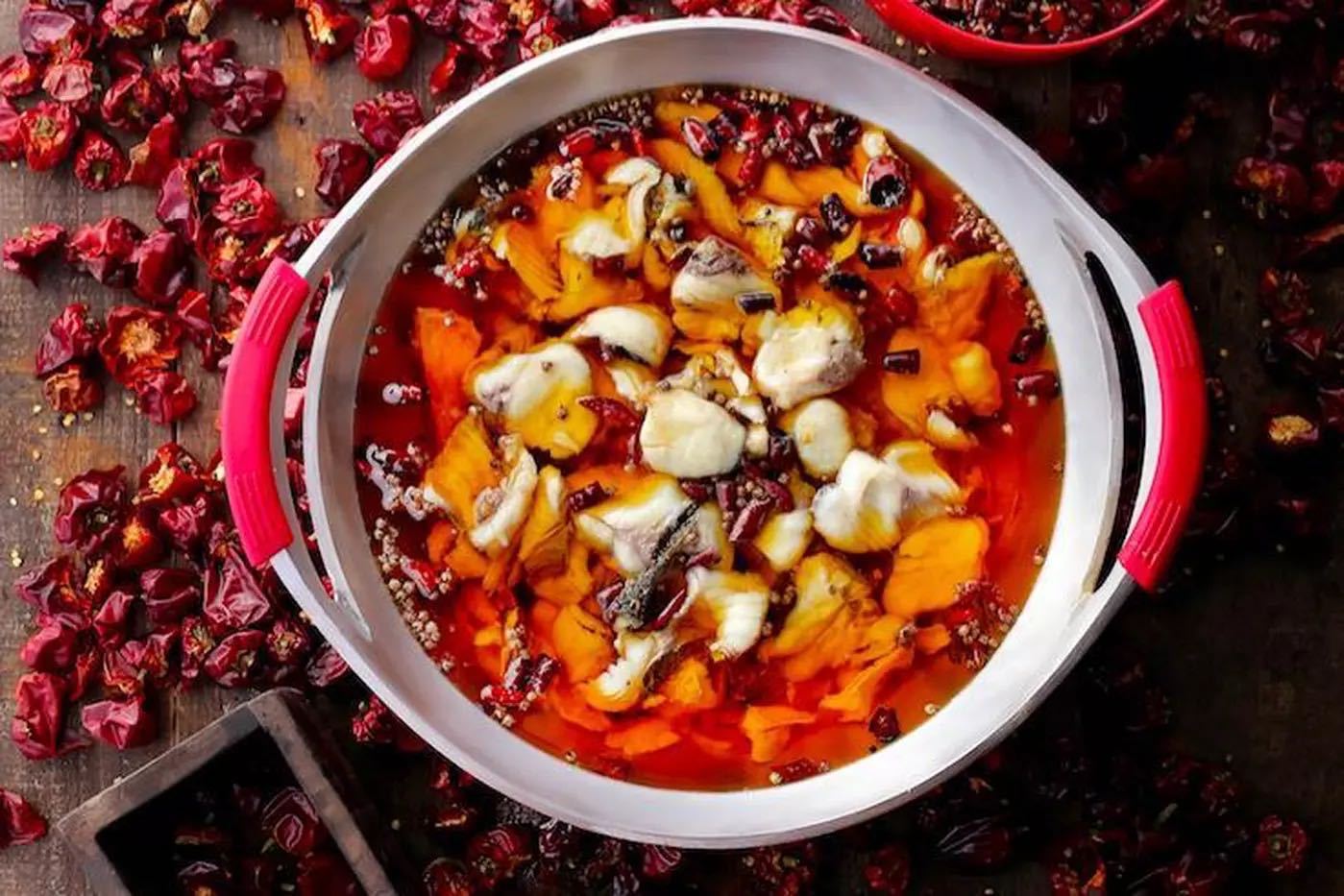 铝制加厚双耳汤锅火锅炖锅水煮鱼酸菜鱼锅不粘干锅商用锅具批发