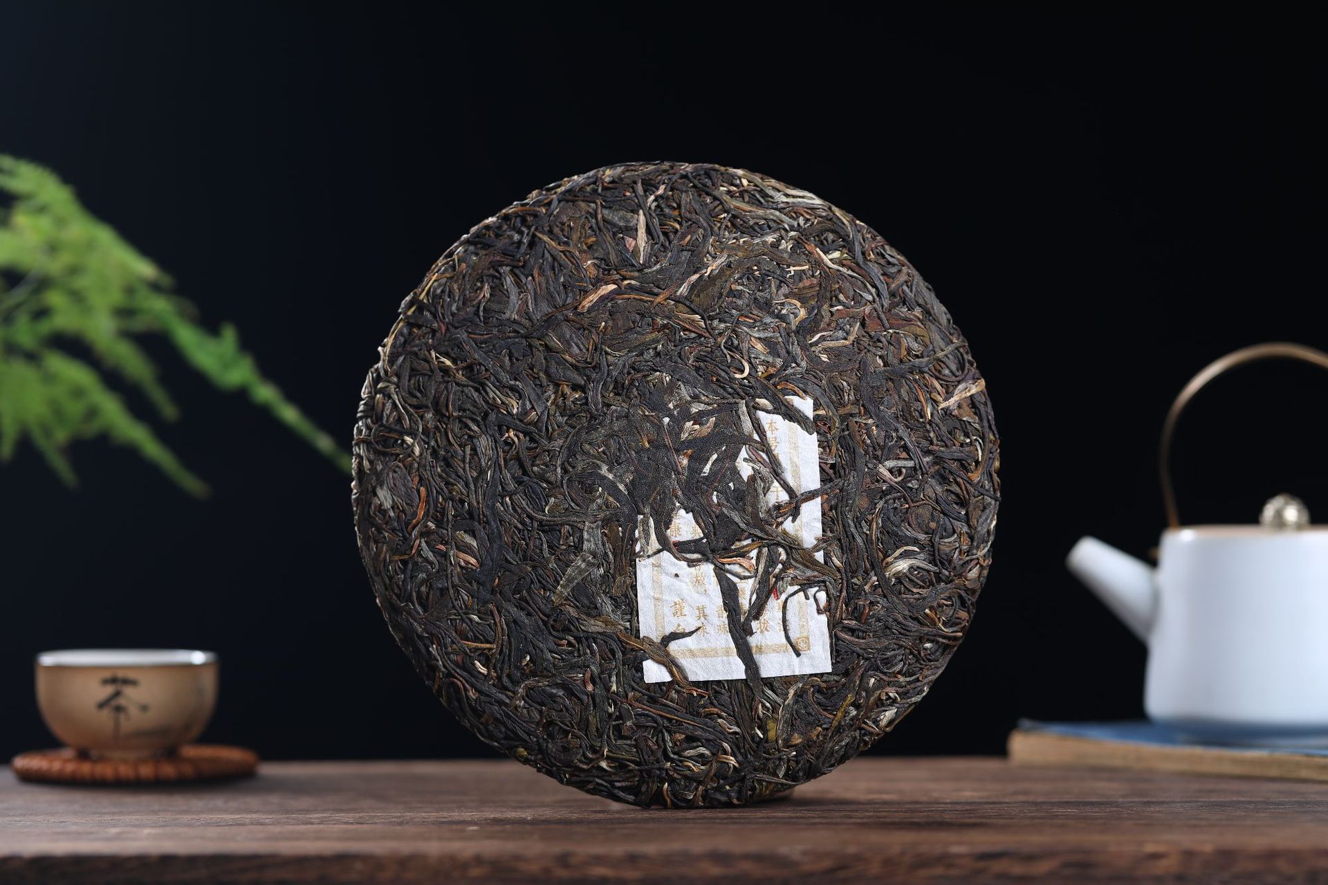 厂家批发云南2019普洱茶叶生茶饼梅子箐七子饼单株明前头春生普茶