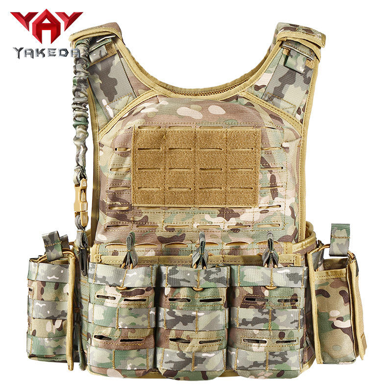 雅科达户外战术背心cs野战作训服战术装备马甲军迷战术背心