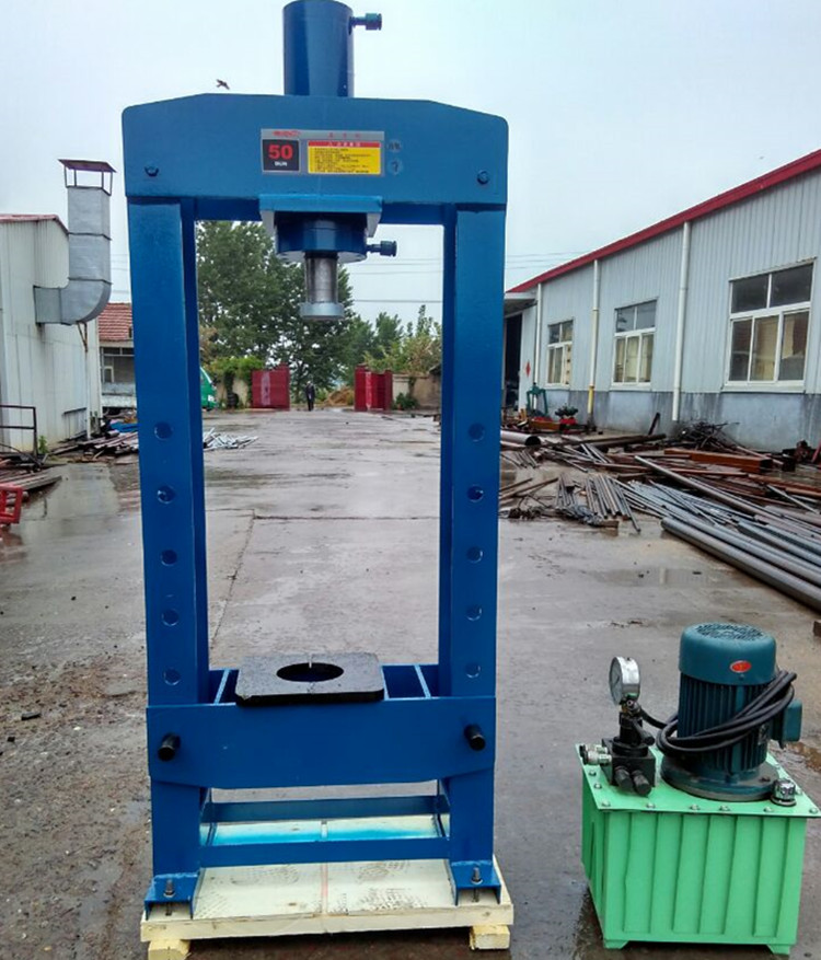 电动液压压力机龙门油压机门框式压床压承轴机两柱液压机50吨100t