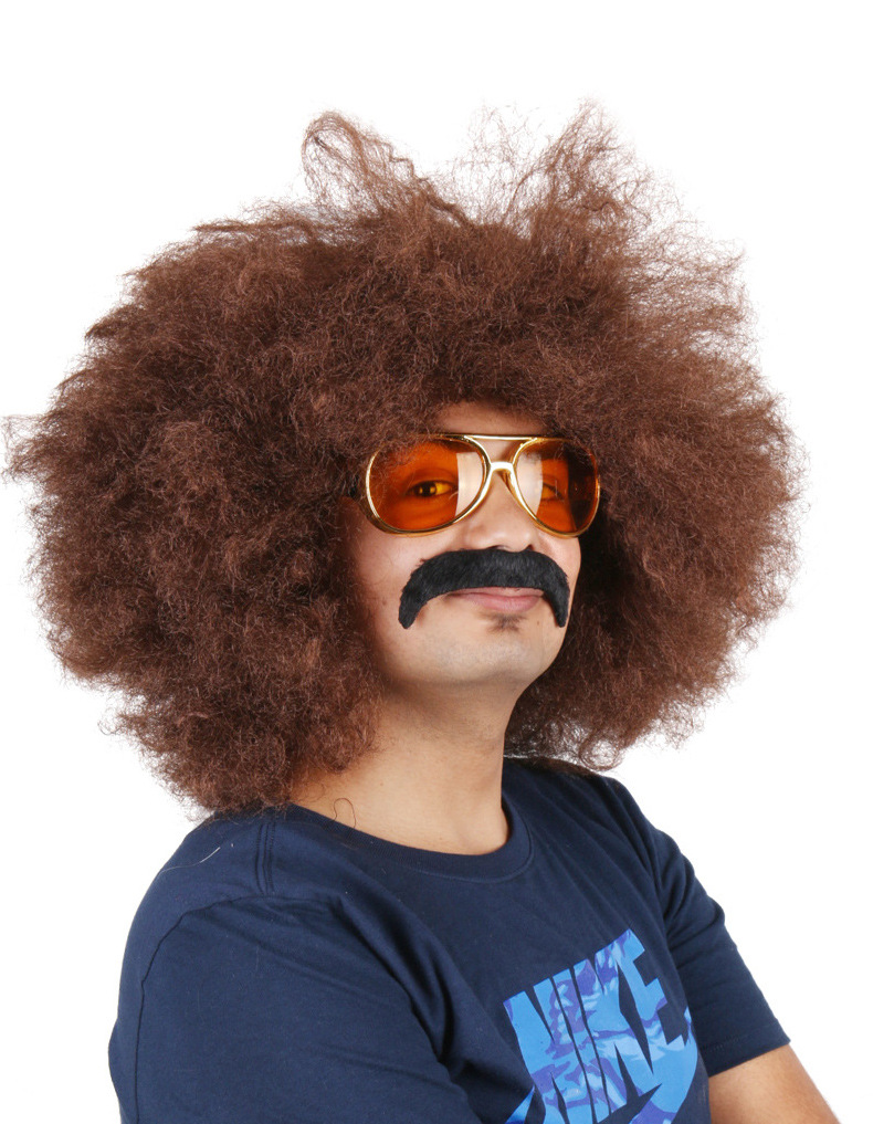 厂家批发 节日爆炸头假发 男女通用假发 欧美假发节日专用