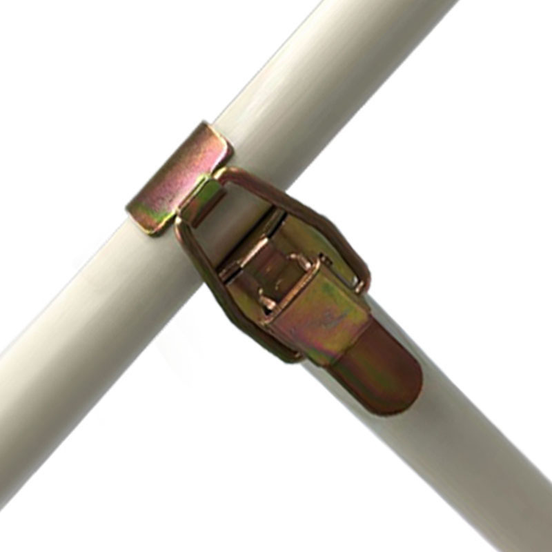 精益管锁扣线棒金属锁扣 精益管接头连接件配件卡扣搭扣线棒配件