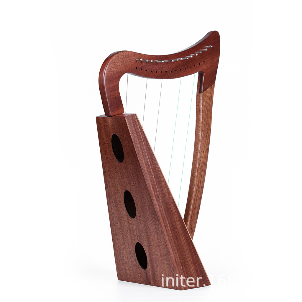 initer厂家直供15弦小竖琴爱尔兰琴凯尔琴莱雅琴里拉琴小众乐器
