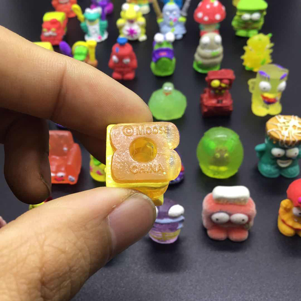 正版散货 新款垃圾虫 怪兽垃圾人 隐藏款软胶公仔玩具 扭蛋小玩具