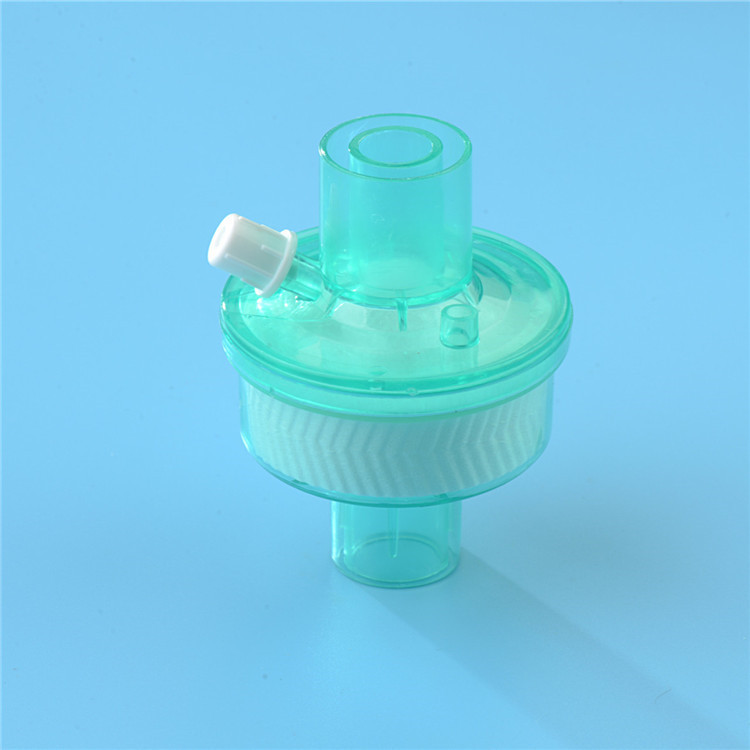 一次性细菌过滤器呼吸机过滤器医用过滤器人工鼻过滤器呼吸麻醉机