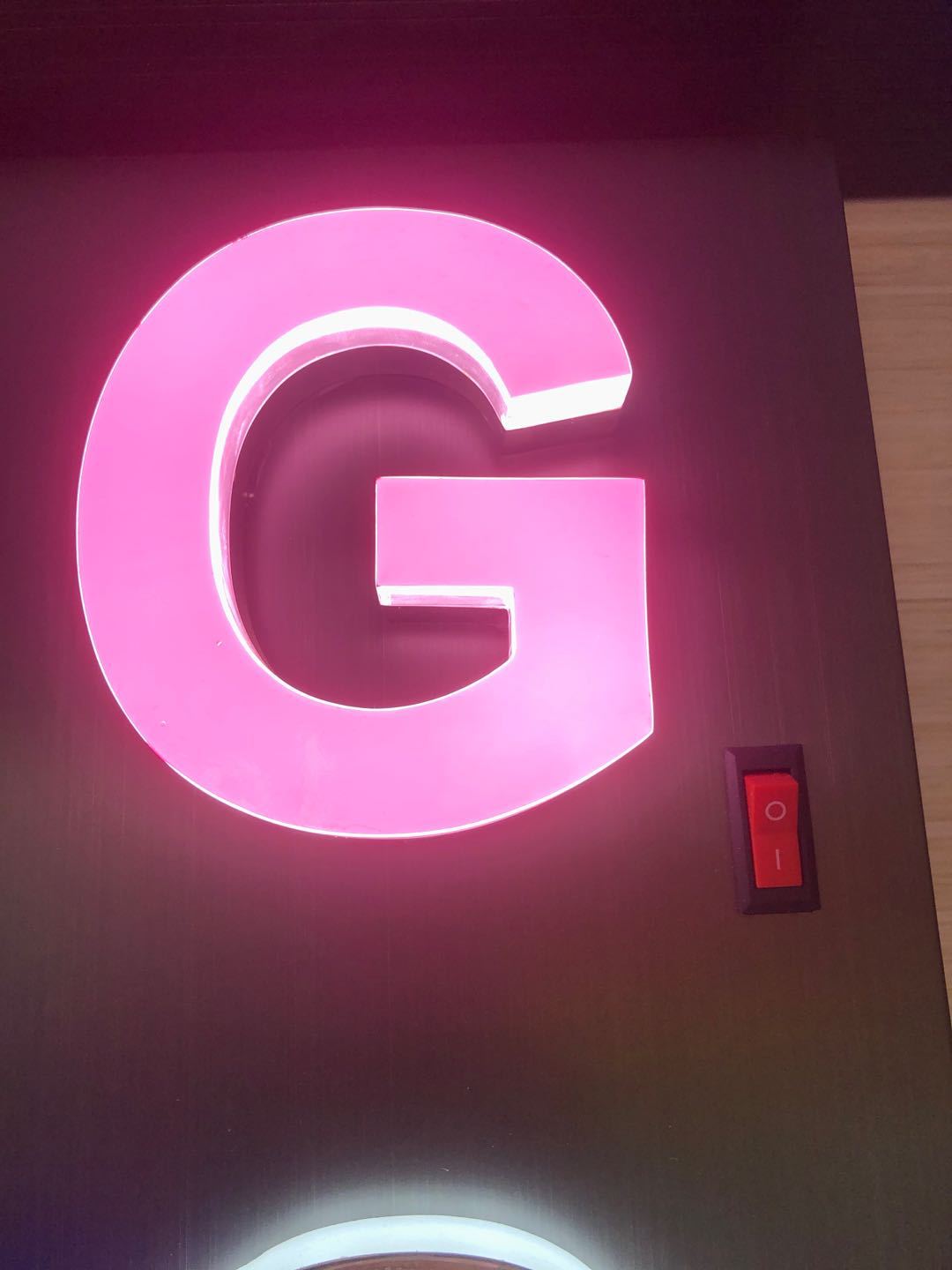 超市吊牌发光字定做区域分类标识牌商场吊装双面灯箱广告牌制作