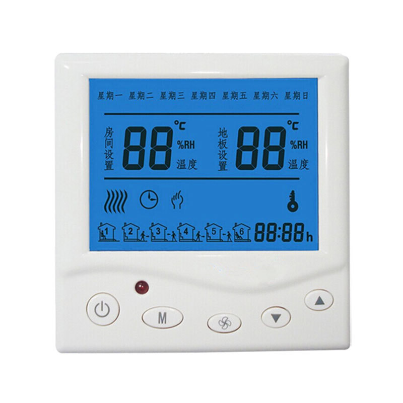 工厂直供水暖地暖温控器水暖阀门执行器开关面板温度控制器批发