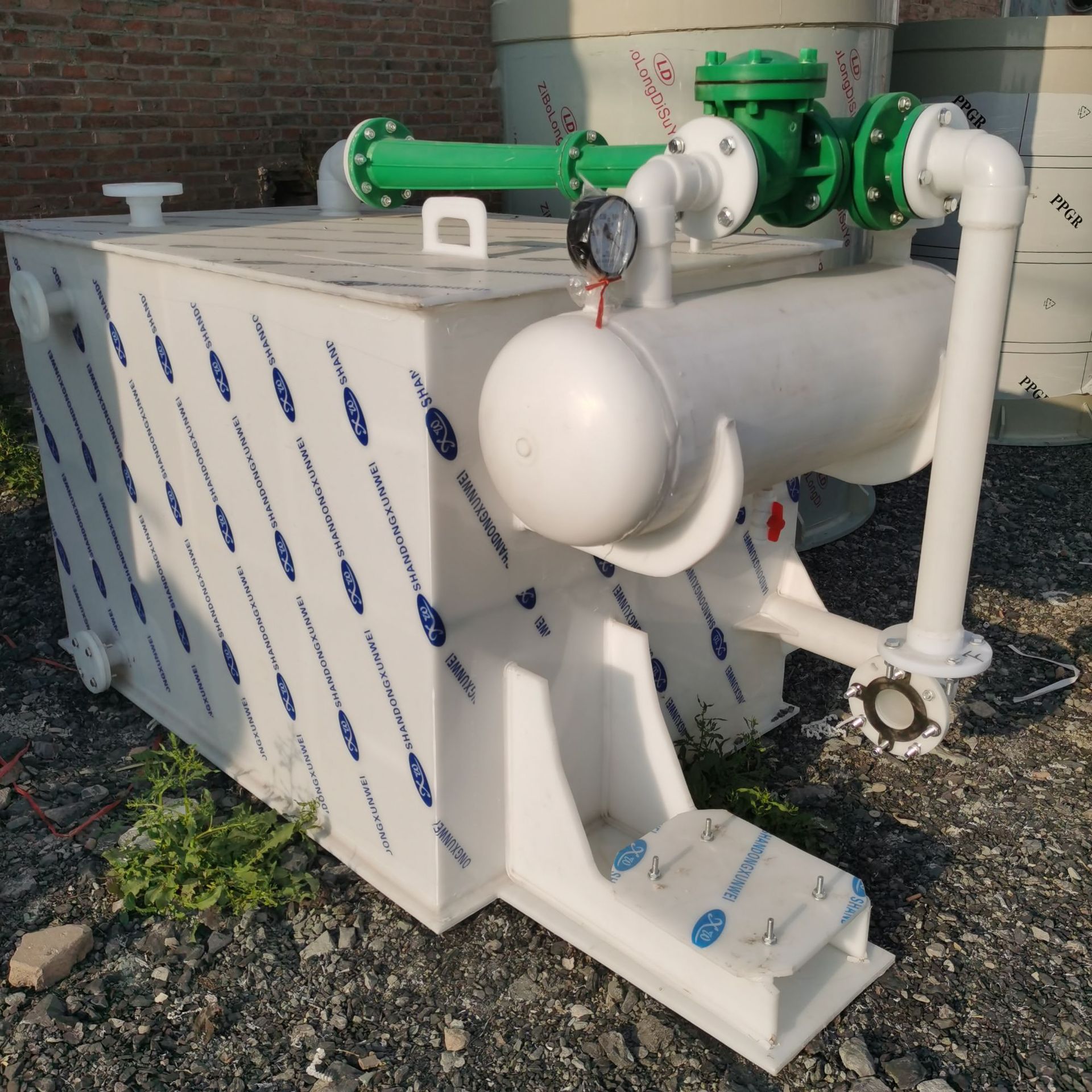 pp真空机组聚丙烯水循环真空机组 水泵机组定制成套真空机组360型