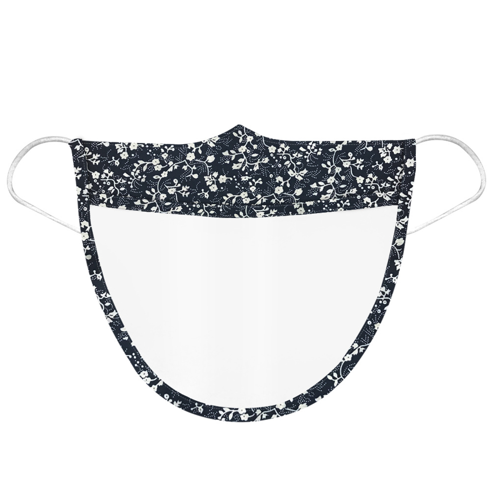 外贸跨境口罩透明花纹口罩防护用品