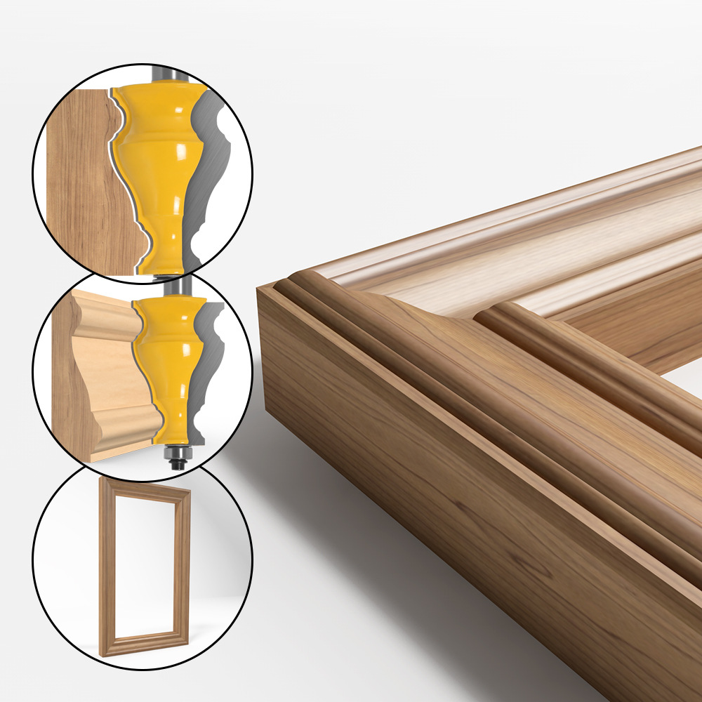 木工铣刀线条刀皇冠刀相框刀欧式线条刀线条扶手刀