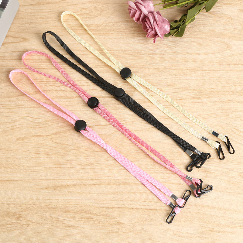 Color Cartoon Anti-Lost Mask Rope Lanyard Can Be Adjustable Buckle Color Hook extension Band Windproof Rope Ear Strap Hanging Buckle 