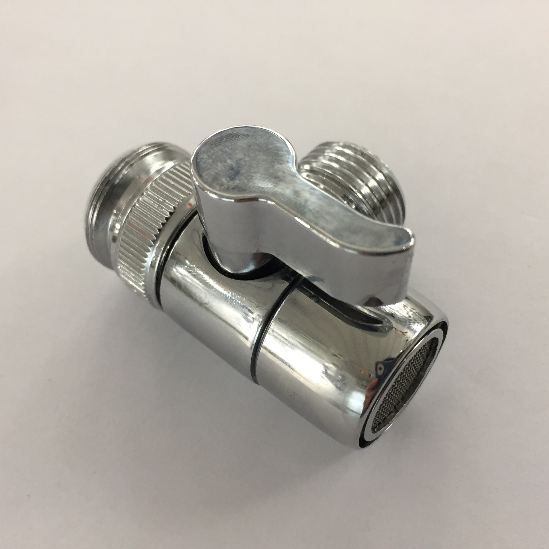 厂家批发 水龙头分水器 龙头出水分流器 全铜外接洗头器接头配件