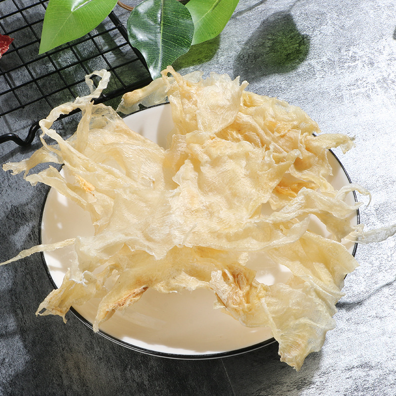 北海菜胶深海海鲜干货鱼胶鱼肚孕期月子炖煮食材散装鱼胶批发