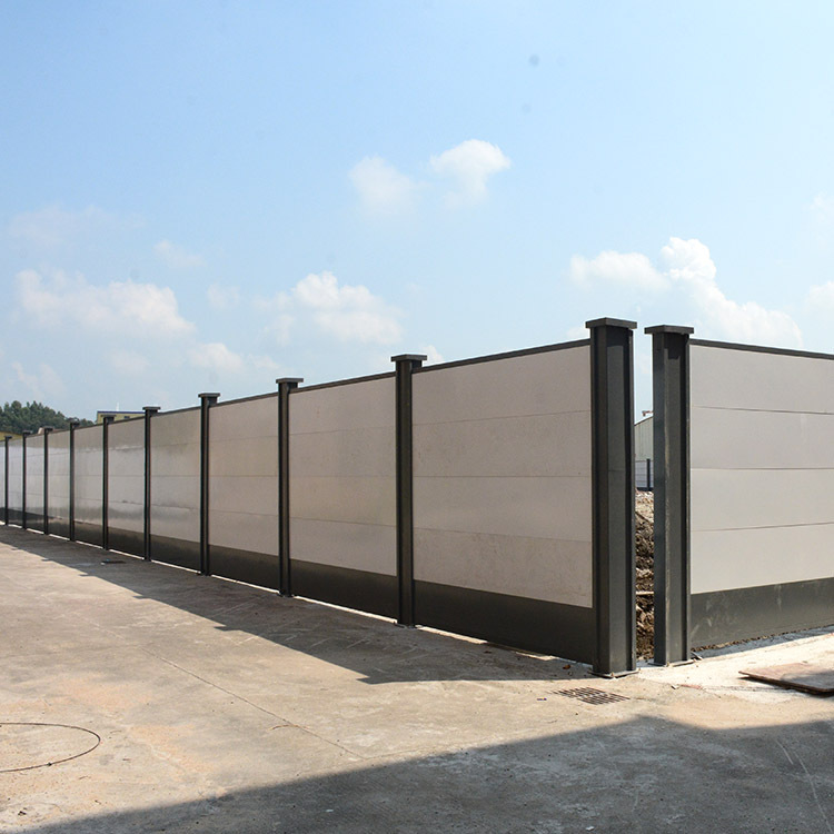 广州钢板围挡新型装配式围墙工程钢围蔽板房地产施工钢结构隔离板