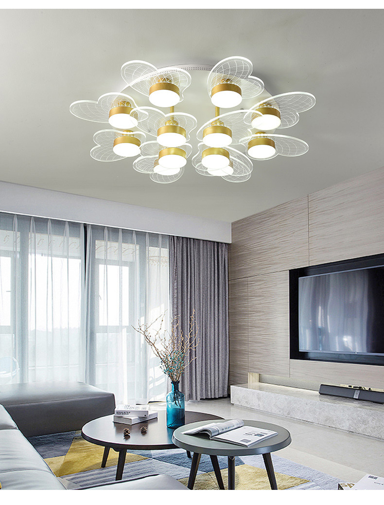 客厅灯2020年新款灯具简约现代大气灯饰led吸顶灯饰创意大厅大灯