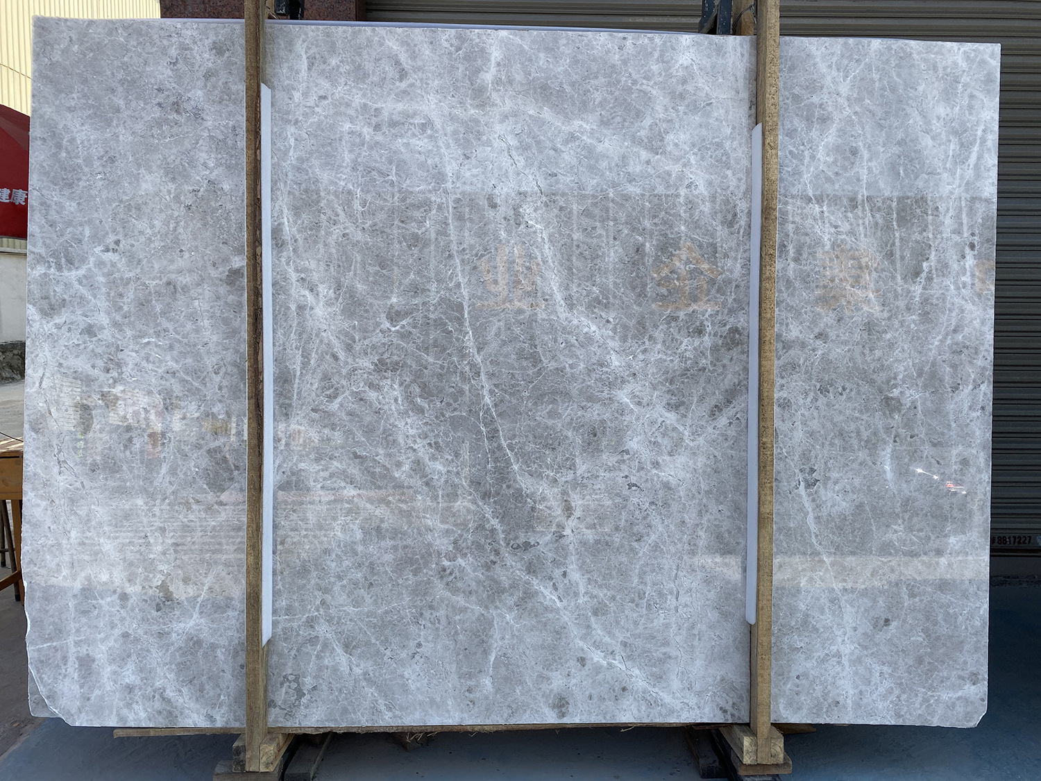 天然大理石 北极光大理石 新古堡灰 定制地面墙身 楼梯踏步大理石