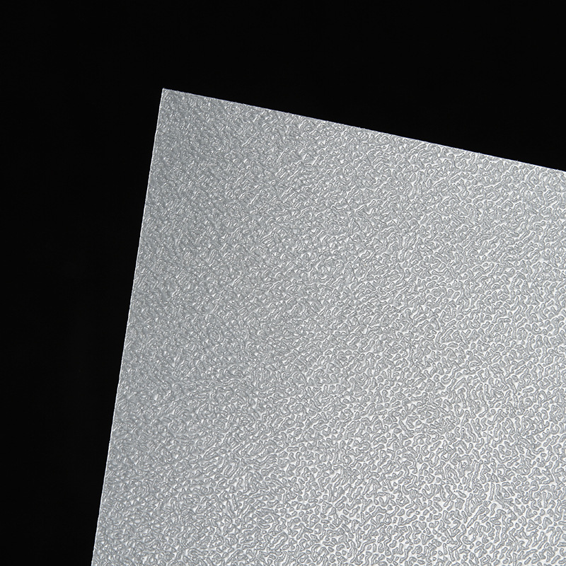 厂家定制双面磨砂塑料板硬片pp片材本色胶片聚丙烯塑料板材批发